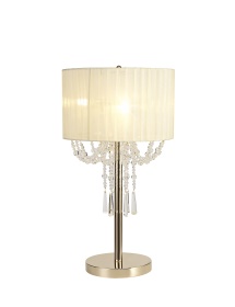 IL31759  Freida 55cm Table Lamp 3 Light French Gold